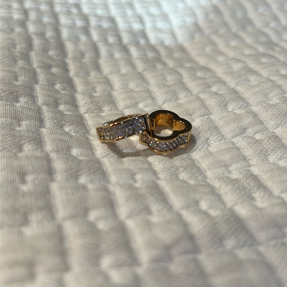 HENRI BENDEL Pave Earrings